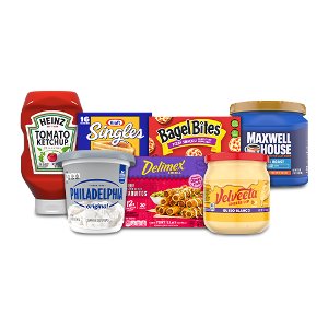 Buy 5, Save $5 on Heinz, Maxwell House, Delimex, Philadelphia 16oz, Velveeta PICKUP OR DELIVERY ONLY