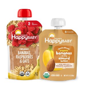 Save 20% on Happy Baby Food Pouches PICKUP OR DELIVERY ONLY