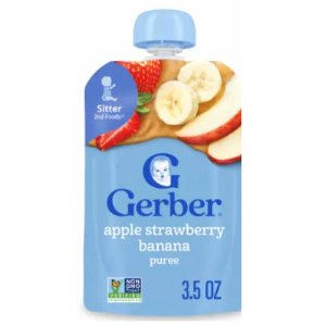 Save $1.00 on 4 Gerber Non Organic Pouch