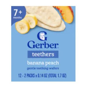 Save $1.00 on 2 Gerber Teethers