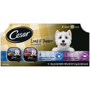 Save $2.00 on Cesar Wet Dog Food