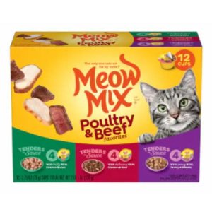 Save $2.00 on Meow Mix Wet Cat Food