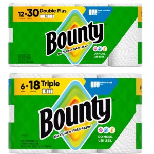 Save $5.00 on Bounty Paper Towels