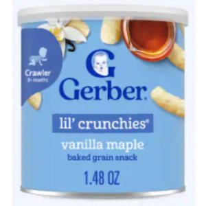 Save $1.00 on 2 Gerber Lil Crunchies