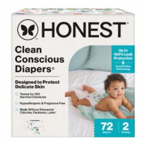 Save $3.00 on Honest Diapers