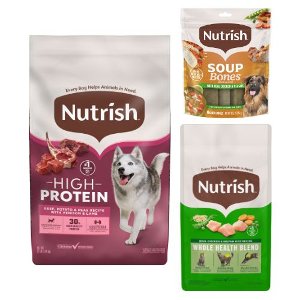 Save 20% on Select Nutrish Dog and Cat Food & Treats PICKUP OR DELIVERY ONLY