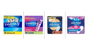 $3.99 Always or Tampax