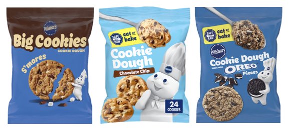Save $1 on Pillsbury Ready to Bake Cookie Dough PICKUP OR DELIVERY ONLY