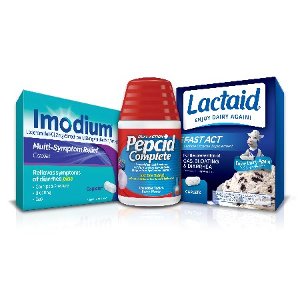 Save $3.00 on Pepcid, Imodium or Lactaid