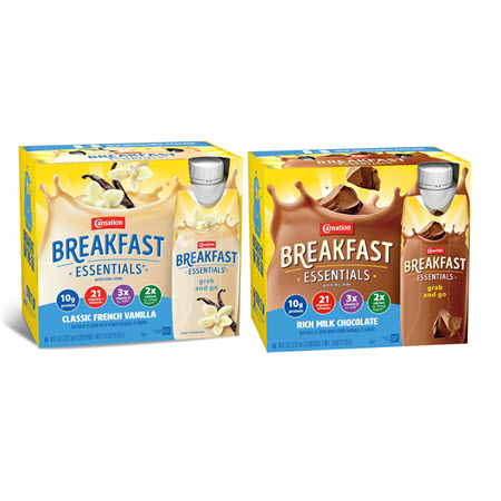 Save $2.00 on any TWO (2) Carnation Breakfast Essentials® products