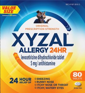 Save $10.00 on Xyzal 80ct