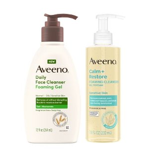 Save $3.00 on any ONE (1) AVEENO® Facial Cleansing product