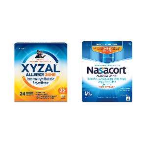 Save $5.00 on Nasacort or Xyzal