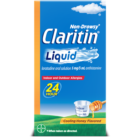 Save $3.00 on any ONE (1) Non-Drowsy Claritin® Cooling Honey Flavored Liquid 2.7oz