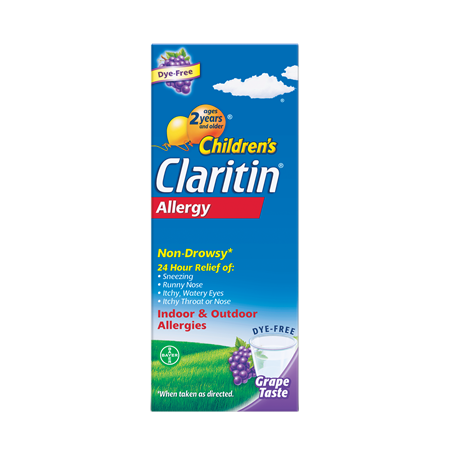 Save $3.00 on any ONE (1) Non-Drowsy Children's Claritin® Syrup 4oz