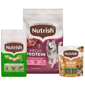Save 20% on select Nutrish Dog and Cat Food & Treats PICKUP OR DELIVERY ONLY