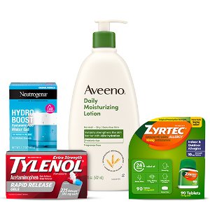 Spend $40 Save $10 on Tylenol, Neutrogena, Zyrtec, Aveeno and more on PICKUP OR DELIVERY ONLY