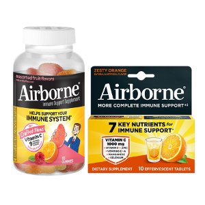 Save $1.00 on any ONE (1) Airborne® Immune Support Supplement