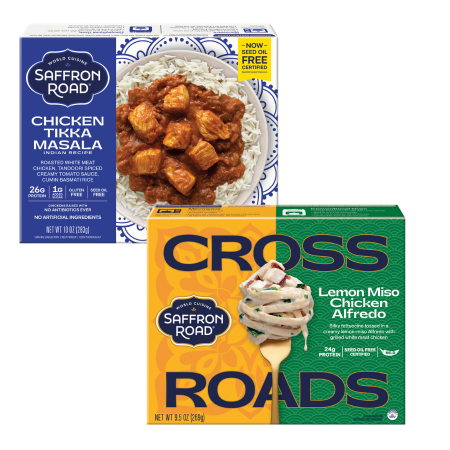 Save $1.00 on any ONE (1) Saffron Road product