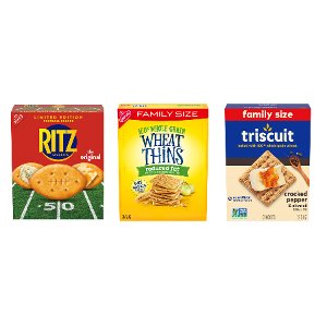 Save $1.00 on any ONE (1) package of RITZ, TRISCUITS, WHEAT THINS, or GOOD THINS