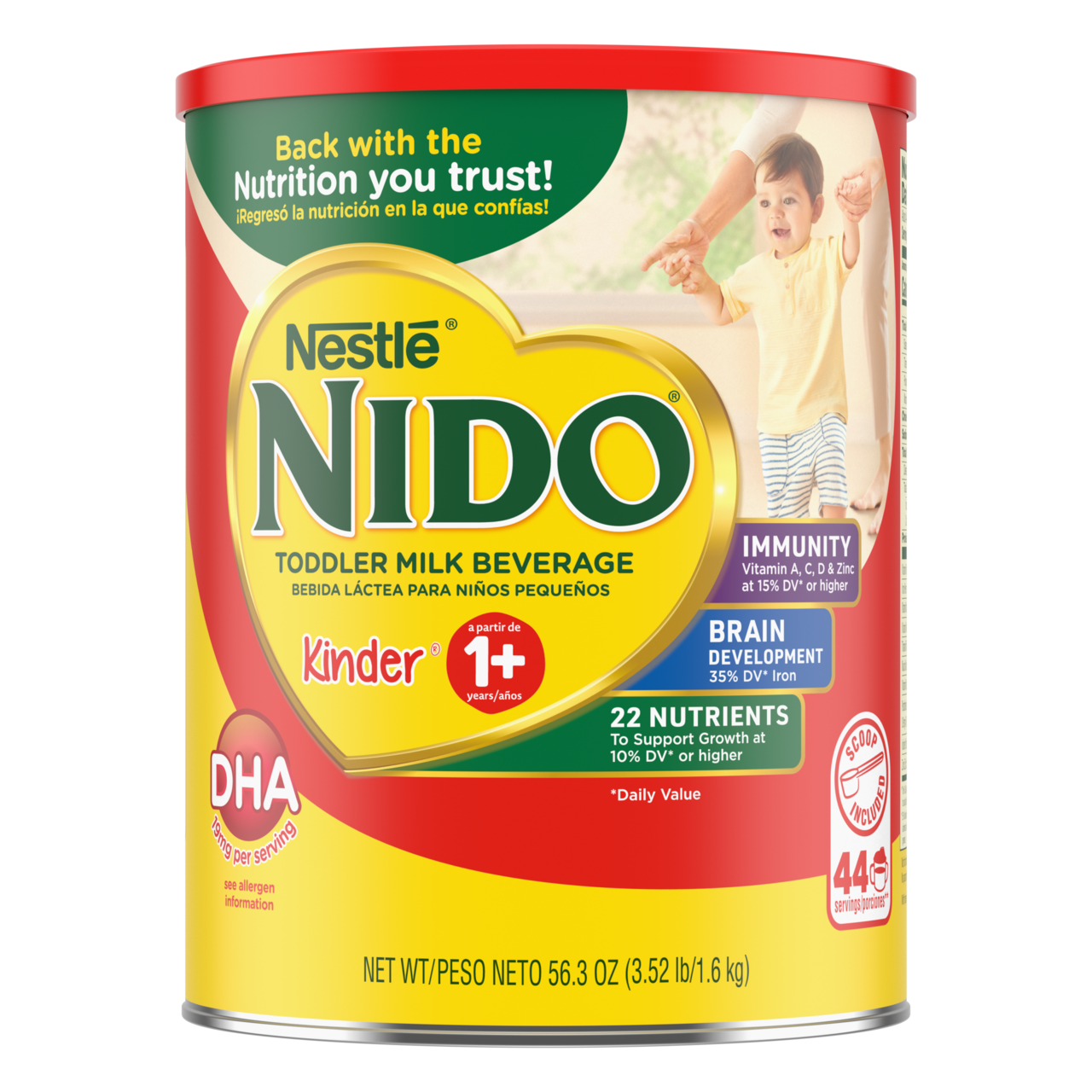 Save $2.00 on any ONE (1) NIDO® Powdered Milk, 12.6-56.3oz