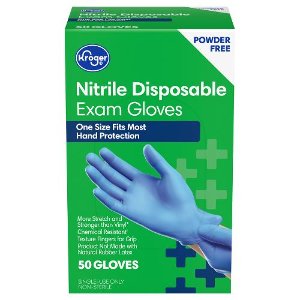 Save $1.00 on Kroger Nitrile Disposable Gloves