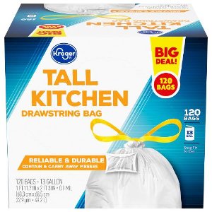 Save $3.00 on Kroger Trash Bags
