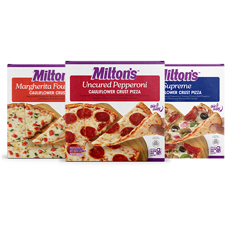 Save $5.00 on any ONE (1) Milton's Cauliflower Crust Pizza