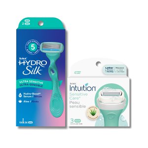 Save $2.00 on any ONE (1) Intuition®, Hydro Silk® or Schick® Quattro for Women