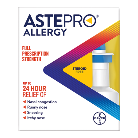 Save $5.00 on any ONE (1) Astepro® Allergy product 60 sprays or larger
