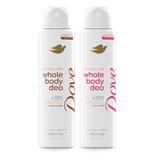 Save $4.00 on any ONE (1) Dove Whole Body Deodorant (excludes Trial & Travel and Dove Men+Care)