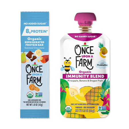 Save $1.00 on any TWO (2) Once Upon a Farm® Products