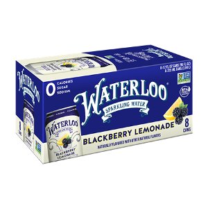 Save $0.50 on any ONE (1) 8 pack case of Waterloo Sparkling Water, any flavor