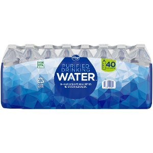 $3.99 Kroger Water, 40-Pack
