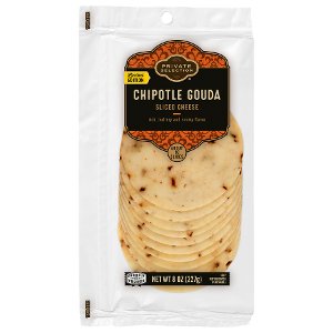 Save $1.00 on Private Selection Chipotle Gouda Sliced Cheese