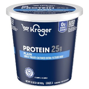 Save $0.75 on Kroger Protein Yogurt 32oz