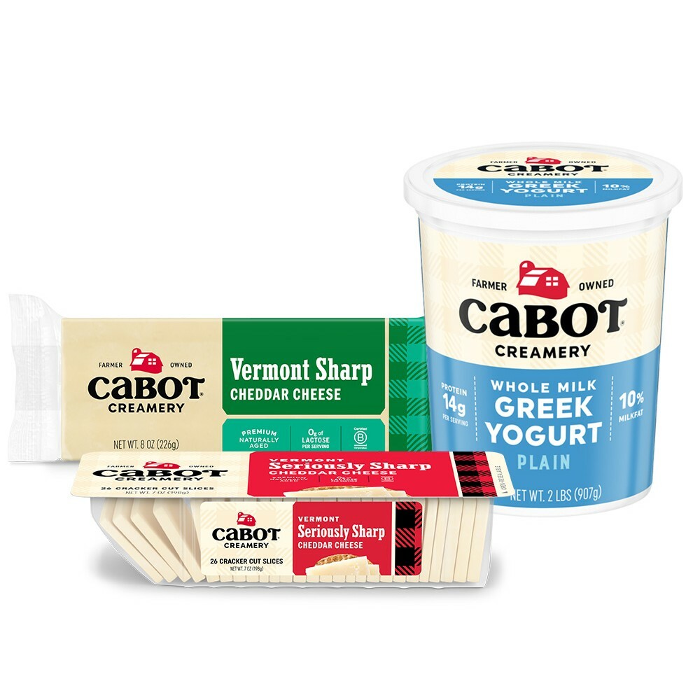 Save $1.00 on any ONE (1) Cabot Creamery Product