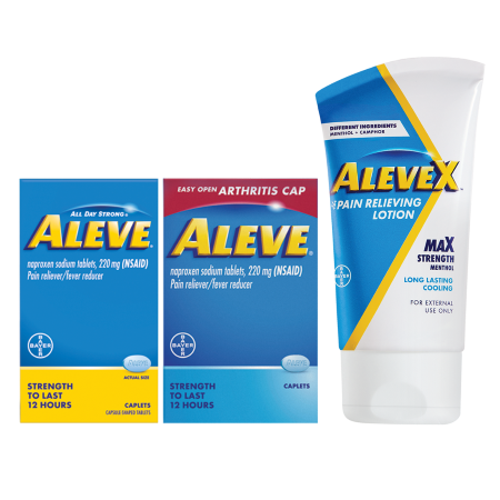 Save $3.00 on Aleve, AleveX