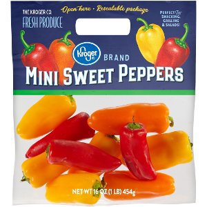 $2.99 Kroger Mini Sweet Peppers