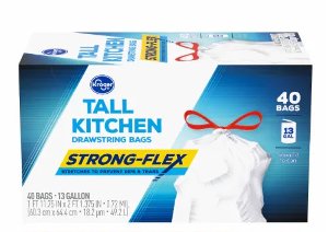 $3.99 Kroger Trash Bags
