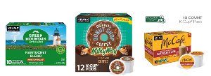 $5.99 Green Mountain, Donut Shop, or McCafe Coffee