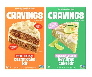 Save $2.00 on Cravings by Chrissy Teigen Carrot Cake or Key Lime Cake Kit