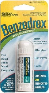 Save $1.00 on Benzedrex Nasal Decongestant