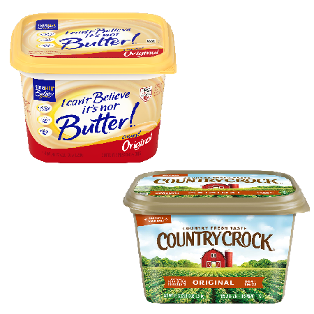 Save $1.00 on I Can't Believe It's Not Butter OR Country Crock