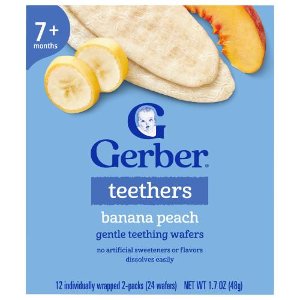 Save $1.00 on 2 Gerber Teethers