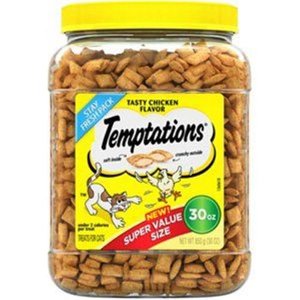 Save $2.50 on Temptations Super Value Treats