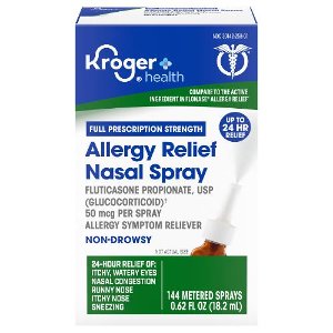 Save $2.50 on Kroger Allergy Relief Nasal Spray