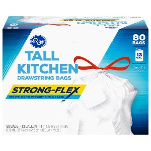 Save $2.50 on Kroger Flex Trash Bags