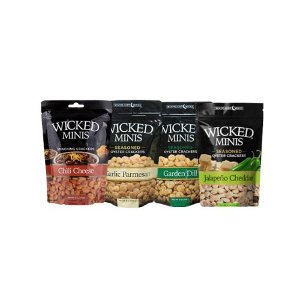 Save $1.00 on 2 Wicked Minis Seasoned Oyster Crackers