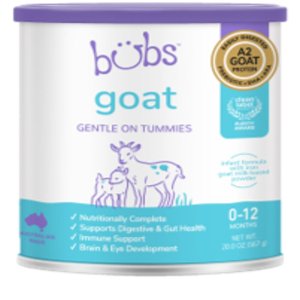 Save $3.00 on Aussie Bubs Formulas